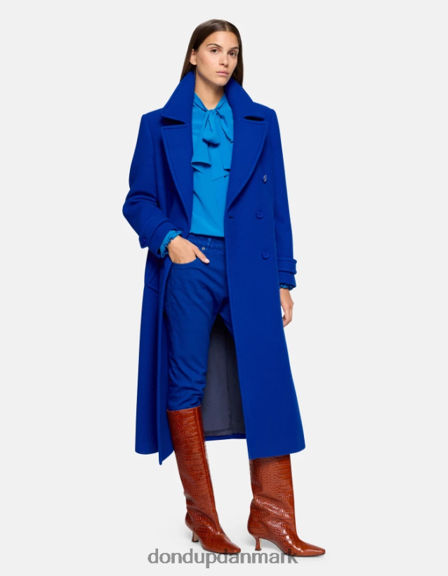 mila carrot-fit jeans i stretch bull denim Kvinder 0XD0D050 kongeblå DONDUP beklædning