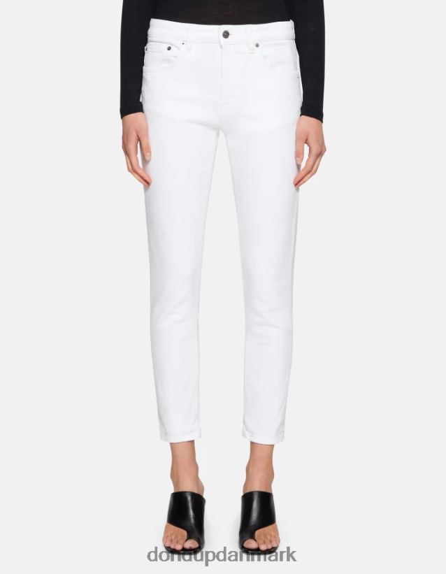 mila carrot-fit jeans i stretch bull denim Kvinder 0XD0D051 hvid DONDUP beklædning