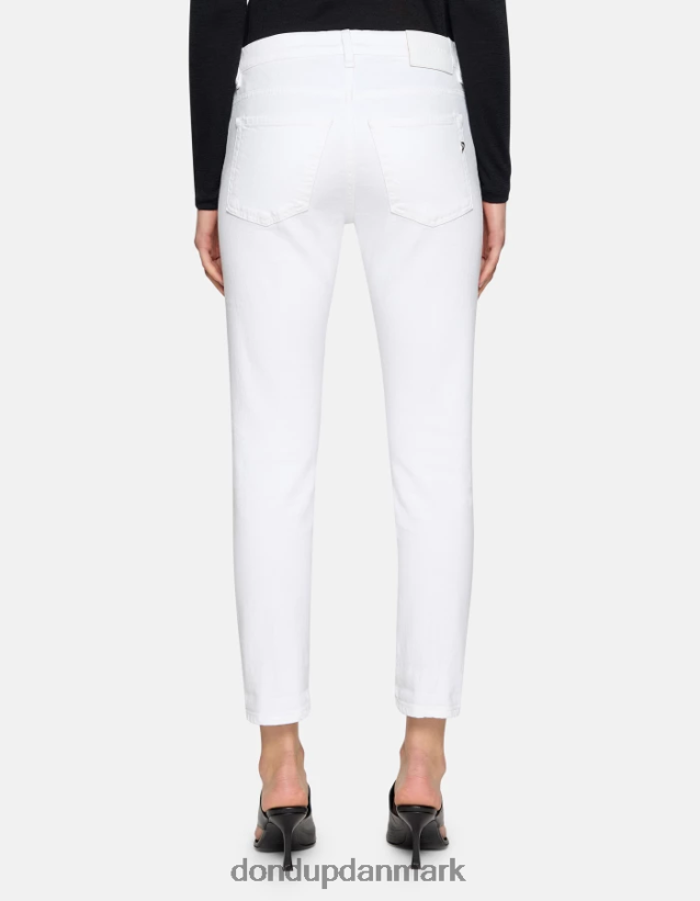 mila carrot-fit jeans i stretch bull denim Kvinder 0XD0D051 hvid DONDUP beklædning