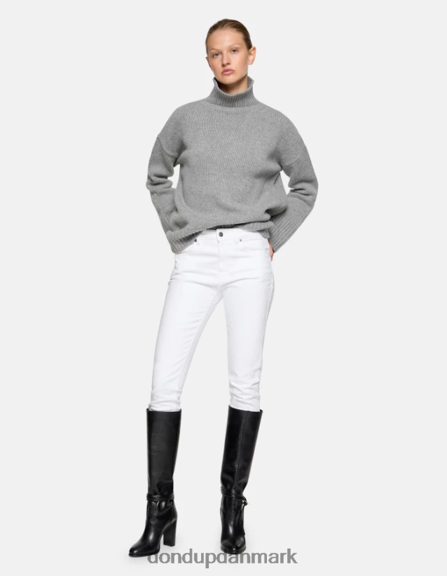 mila carrot-fit jeans i stretch bull denim Kvinder 0XD0D051 hvid DONDUP beklædning