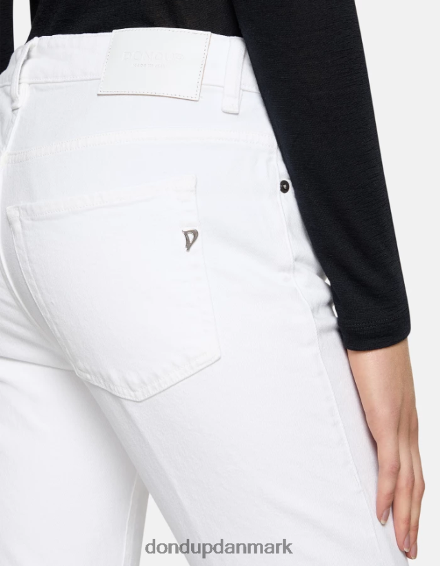 mila carrot-fit jeans i stretch bull denim Kvinder 0XD0D051 hvid DONDUP beklædning