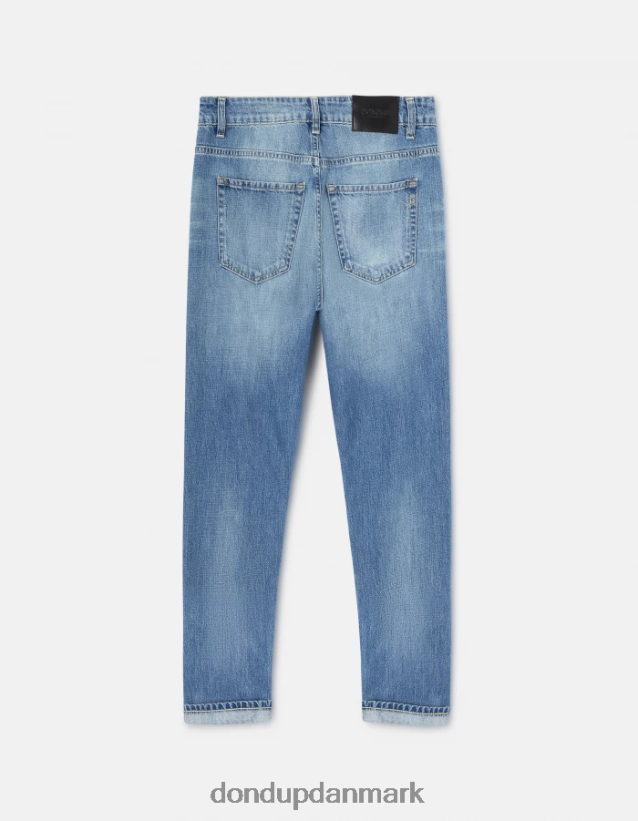 mila carrot-fit stive denim jeans Kvinder 0XD0D087 blå DONDUP beklædning