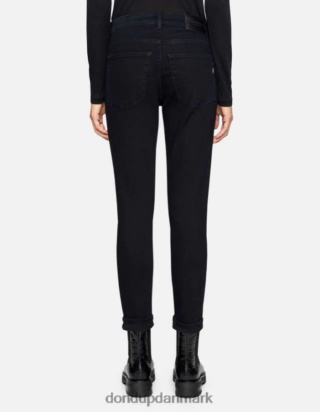 mila carrot-fit stretch denim jeans Kvinder 0XD0D021 blå tuareg DONDUP beklædning