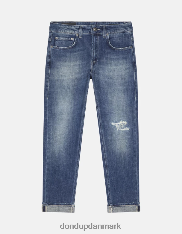 mila carrot-fit stretch denim jeans Kvinder 0XD0D027 blå DONDUP beklædning