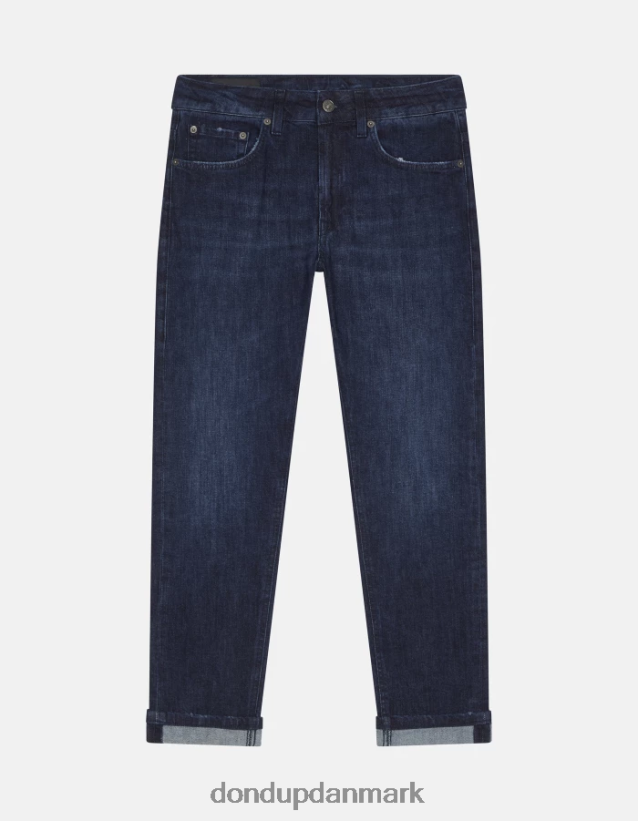mila carrot-fit stretch denim jeans Kvinder 0XD0D05 blå DONDUP beklædning