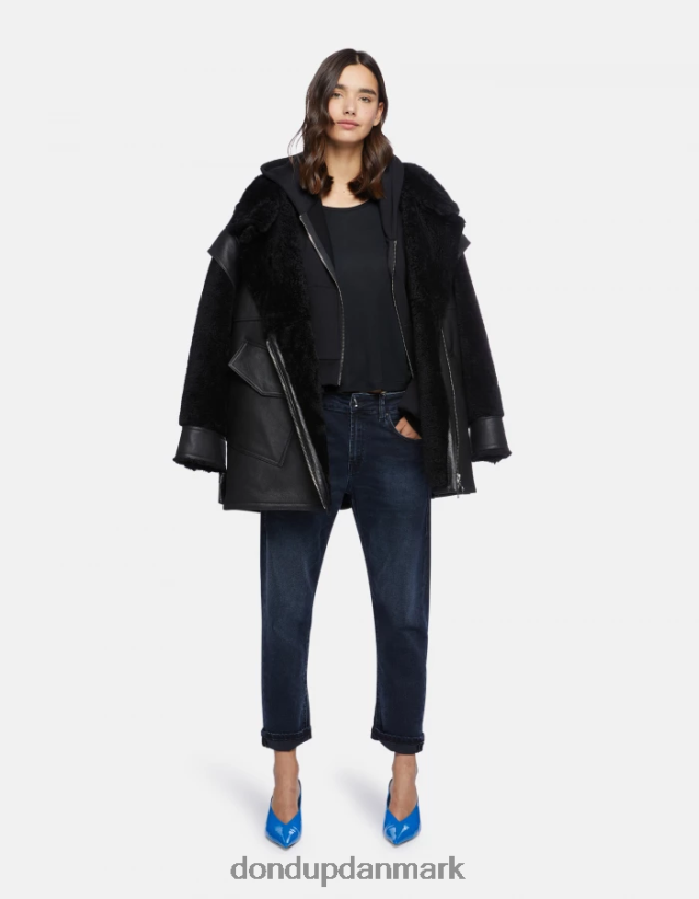 mila carrot-fit stretch denim jeans Kvinder 0XD0D062 blå tuareg DONDUP beklædning