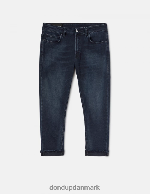 mila carrot-fit stretch denim jeans Kvinder 0XD0D062 blå tuareg DONDUP beklædning