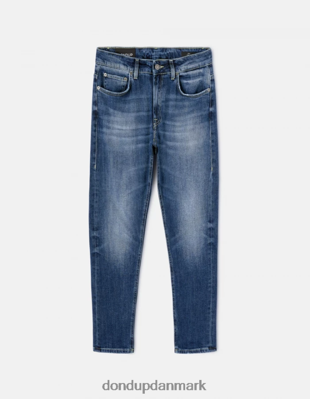 mila carrot-fit stretch denim jeans Kvinder 0XD0D065 blå DONDUP beklædning