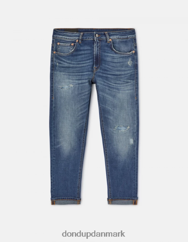 mila carrot-fit stretch denim jeans Kvinder 0XD0D076 blå DONDUP beklædning