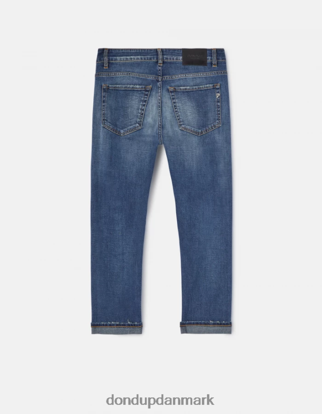 mila carrot-fit stretch denim jeans Kvinder 0XD0D076 blå DONDUP beklædning