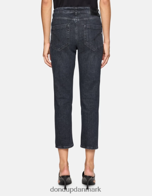 koons denimjeans med løs pasform i stretch Kvinder 0XD0D0102 sort DONDUP beklædning