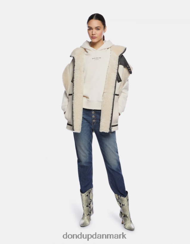 koons denimjeans med løs pasform i stretch Kvinder 0XD0D0109 blå DONDUP beklædning