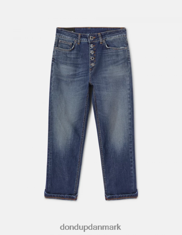 koons denimjeans med løs pasform i stretch Kvinder 0XD0D0109 blå DONDUP beklædning