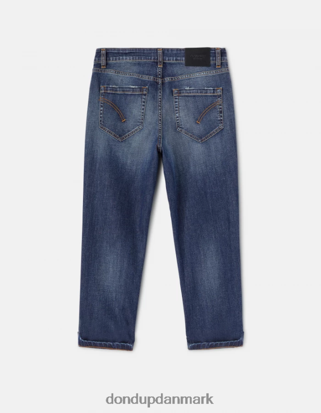 koons denimjeans med løs pasform i stretch Kvinder 0XD0D0109 blå DONDUP beklædning