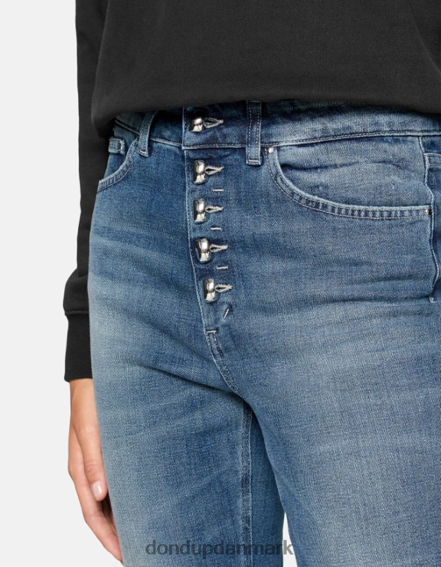 koons denimjeans med løs pasform i stretch Kvinder 0XD0D0111 blå DONDUP beklædning