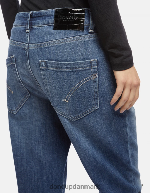 koons denimjeans med løs pasform i stretch Kvinder 0XD0D0113 blå DONDUP beklædning