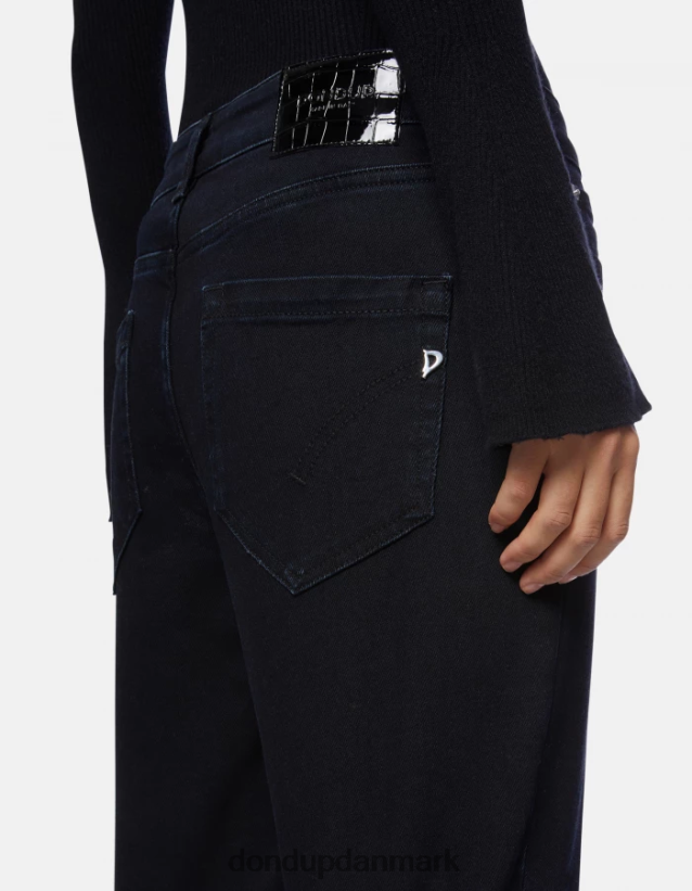 koons denimjeans med løs pasform i stretch Kvinder 0XD0D0116 blå tuareg DONDUP beklædning