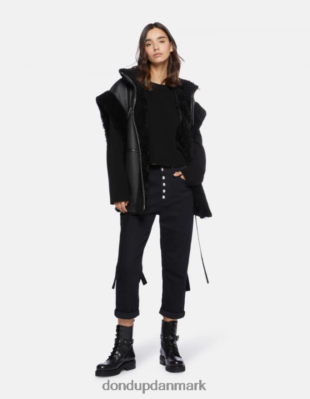 koons denimjeans med løs pasform i stretch Kvinder 0XD0D0116 blå tuareg DONDUP beklædning