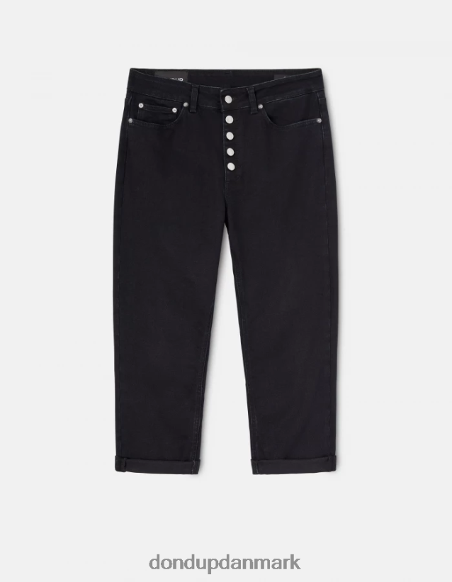 koons denimjeans med løs pasform i stretch Kvinder 0XD0D0116 blå tuareg DONDUP beklædning