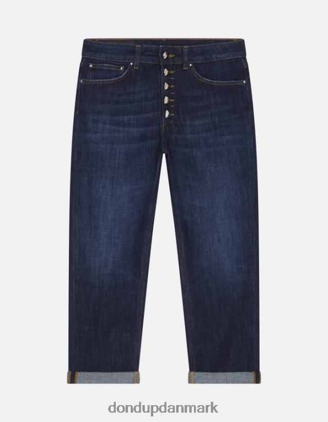 koons denimjeans med løs pasform i stretch Kvinder 0XD0D019 blå DONDUP beklædning