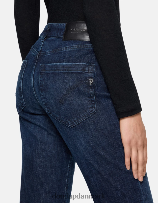 koons denimjeans med løs pasform i stretch Kvinder 0XD0D06 blå DONDUP beklædning