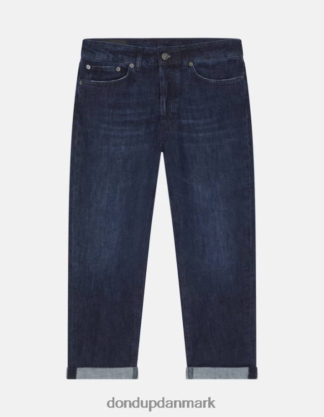 koons denimjeans med løs pasform i stretch Kvinder 0XD0D06 blå DONDUP beklædning
