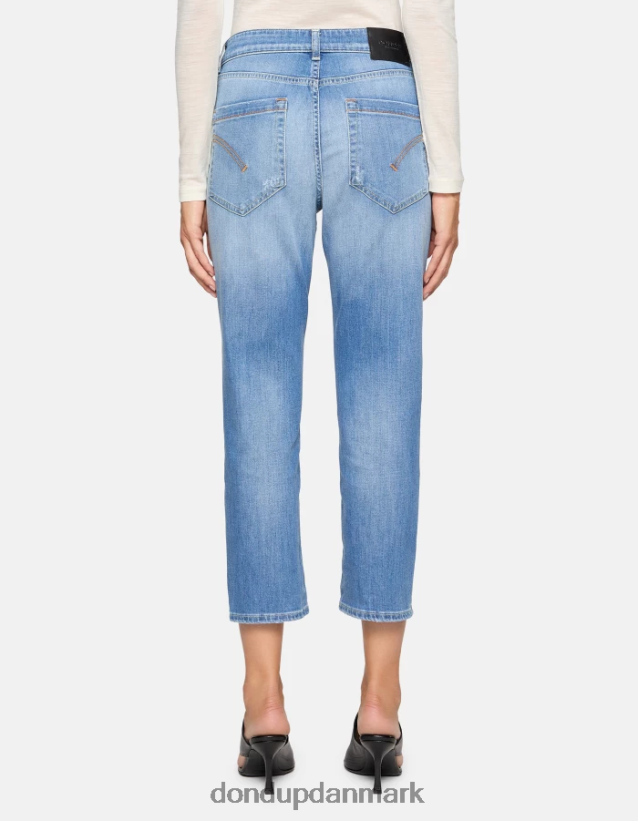 koons denimjeans med løs pasform i stretch Kvinder 0XD0D090 blå DONDUP beklædning