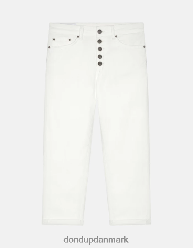 koons fløjlsbukser med løs pasform Kvinder 0XD0D071 burro DONDUP beklædning