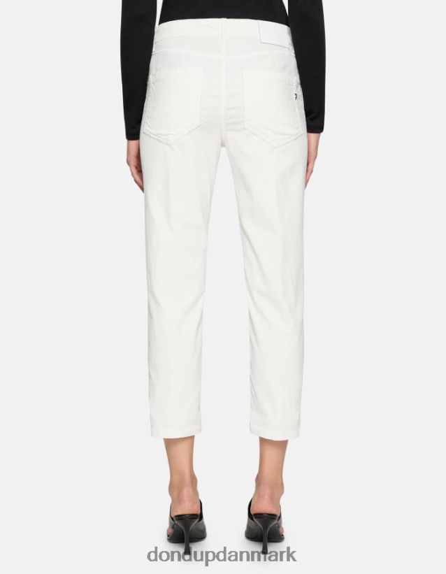 koons fløjlsbukser med løs pasform Kvinder 0XD0D071 burro DONDUP beklædning