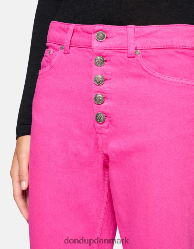 koons løs pasform stretch bull denim jeans Kvinder 0XD0D032 orkidé DONDUP beklædning