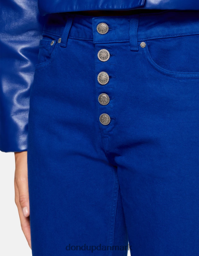 koons løs pasform stretch bull denim jeans Kvinder 0XD0D034 kongeblå DONDUP beklædning