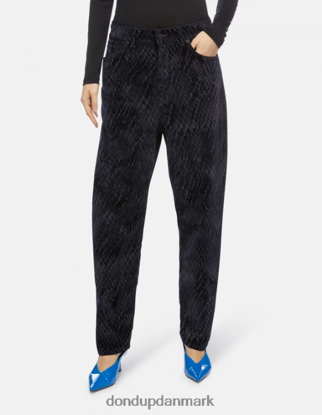 nena denimjeans med løs pasform Kvinder 0XD0D0117 blå DONDUP beklædning