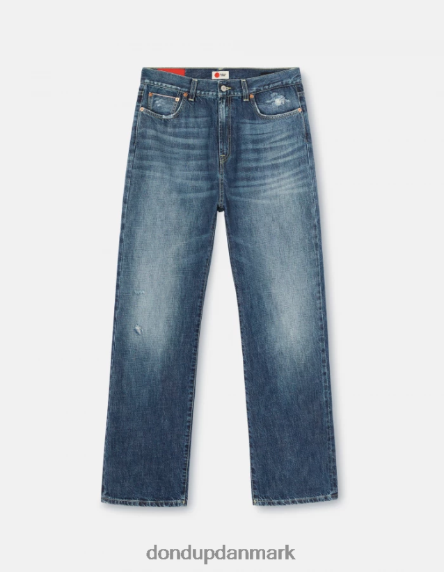yara loose-fit jeans i stiv selvedge denim Kvinder 0XD0D0118 blå DONDUP beklædning