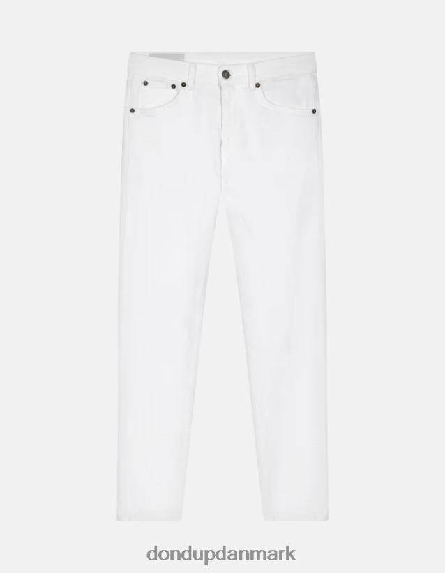 daila slim-fit jeans i bull stretch denim Kvinder 0XD0D02 hvid DONDUP beklædning