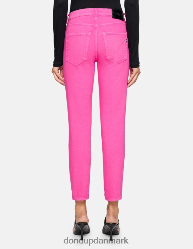 daila slim-fit jeans i bull stretch denim Kvinder 0XD0D03 orkidé DONDUP beklædning