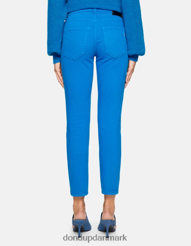 daila slim-fit jeans i bull stretch denim Kvinder 0XD0D04 turkis DONDUP beklædning