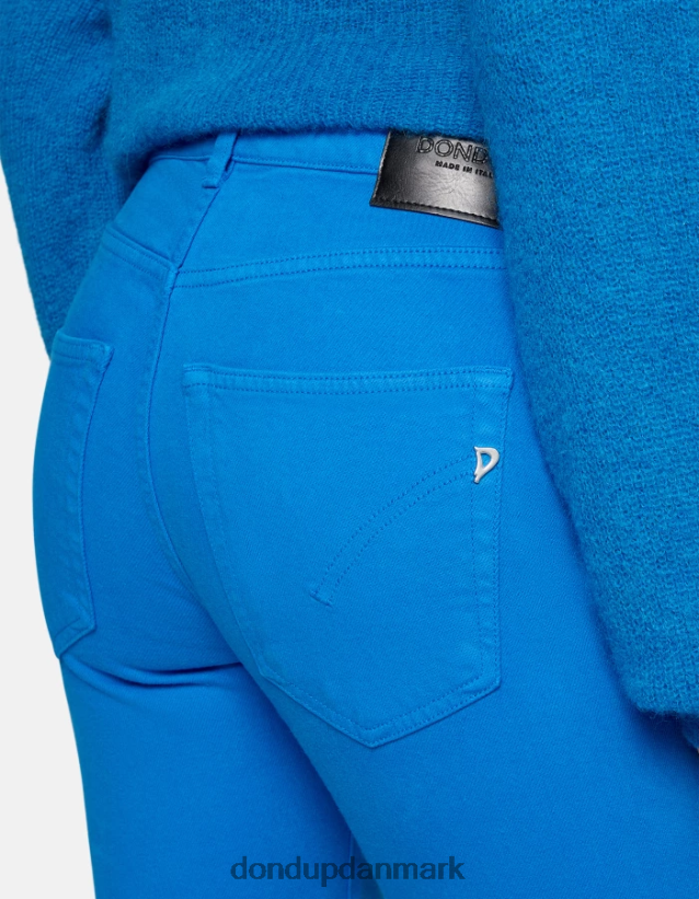 daila slim-fit jeans i bull stretch denim Kvinder 0XD0D04 turkis DONDUP beklædning