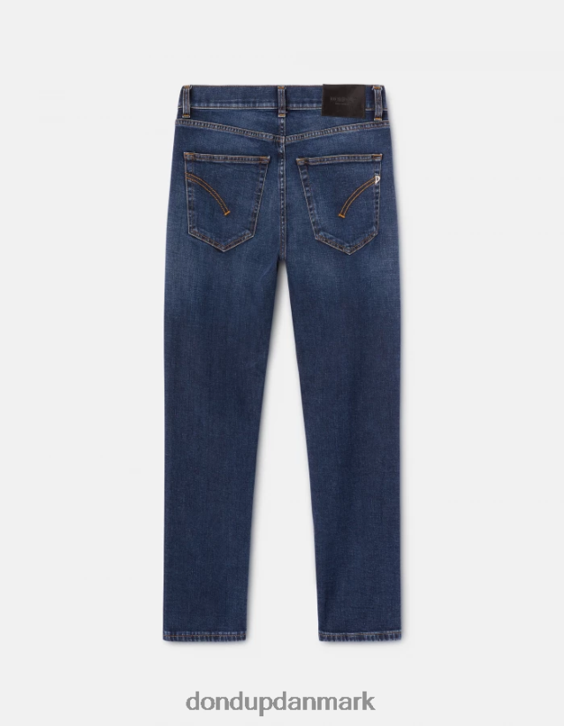 daila slim-fit stretch denim jeans Kvinder 0XD0D057 blå DONDUP beklædning