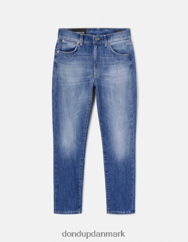 daila slim-fit stretch denim jeans Kvinder 0XD0D063 blå DONDUP beklædning