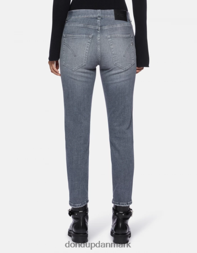 daila slim-fit stretch denim jeans Kvinder 0XD0D080 topo DONDUP beklædning