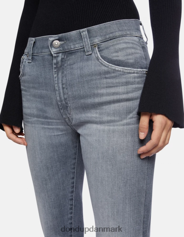 daila slim-fit stretch denim jeans Kvinder 0XD0D080 topo DONDUP beklædning