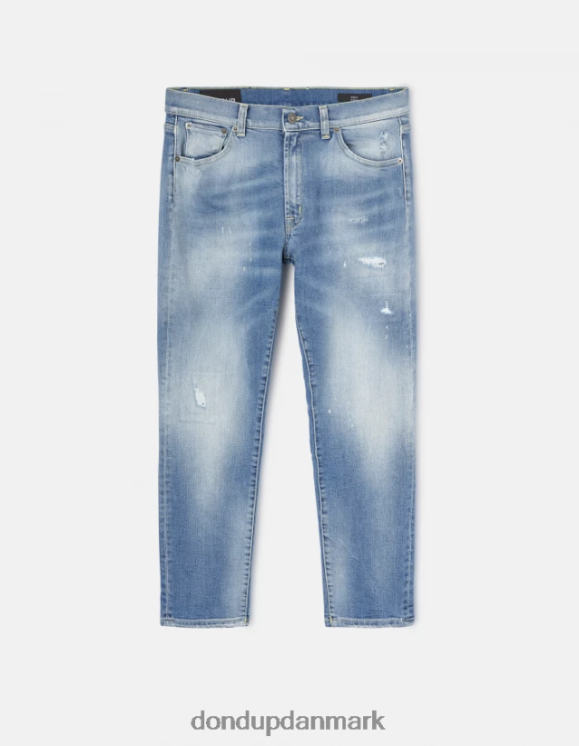 daila slim-fit stretch denim jeans Kvinder 0XD0D084 blå DONDUP beklædning