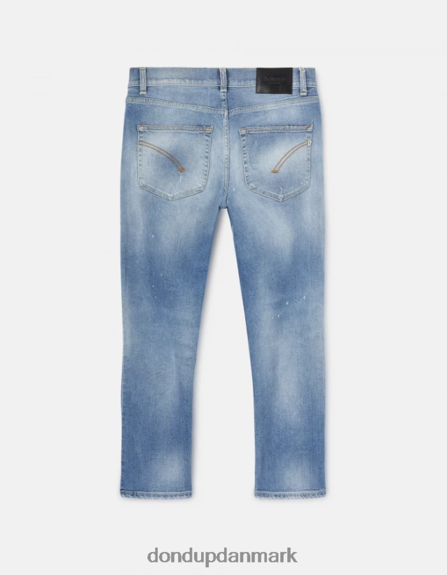 daila slim-fit stretch denim jeans Kvinder 0XD0D084 blå DONDUP beklædning