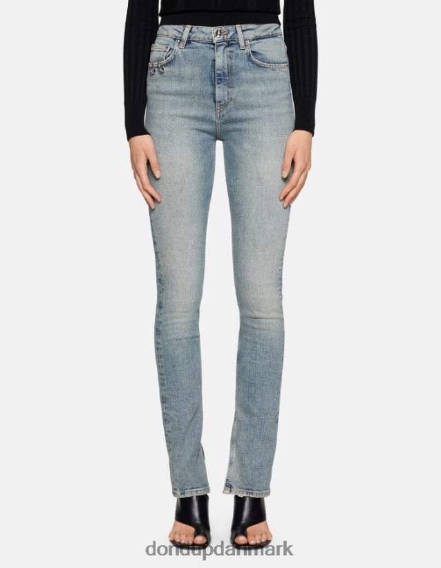 marie slim-fit stretch denim jeans Kvinder 0XD0D042 blå DONDUP beklædning