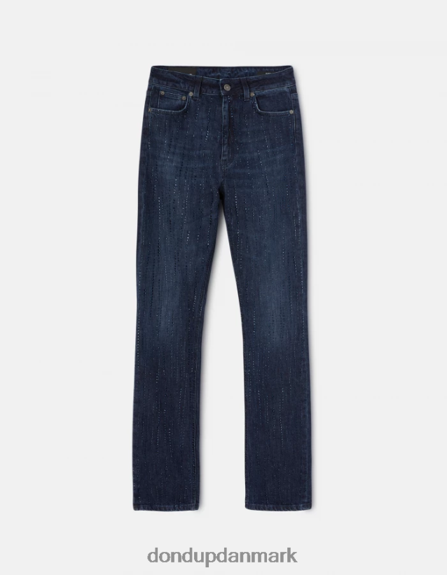 marie slim-fit stretch denim jeans Kvinder 0XD0D049 blå DONDUP beklædning