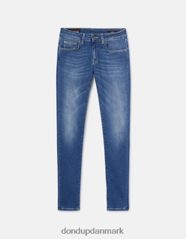 gaia super skinny stretch denim jeans Kvinder 0XD0D048 blå DONDUP beklædning