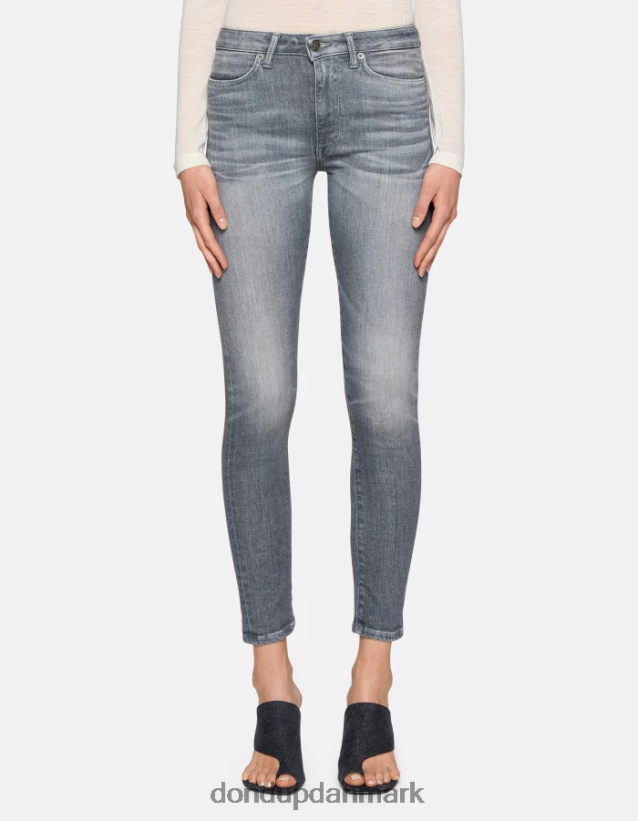 iris super skinny jeans i stretchdenim Kvinder 0XD0D010 topo DONDUP beklædning