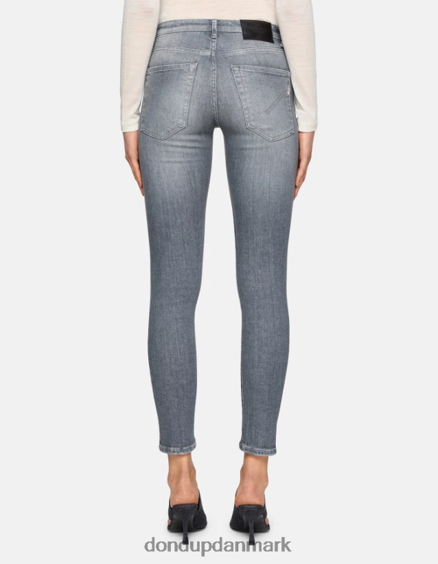 iris super skinny jeans i stretchdenim Kvinder 0XD0D010 topo DONDUP beklædning