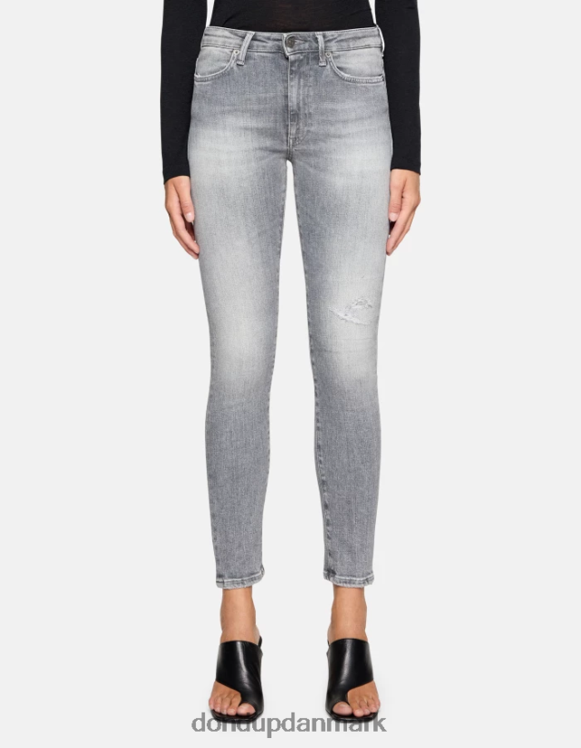 iris super skinny jeans i stretchdenim Kvinder 0XD0D018 topo DONDUP beklædning
