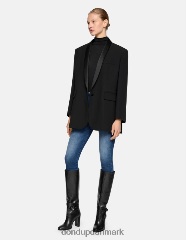 iris super skinny jeans i stretchdenim Kvinder 0XD0D068 blå DONDUP beklædning